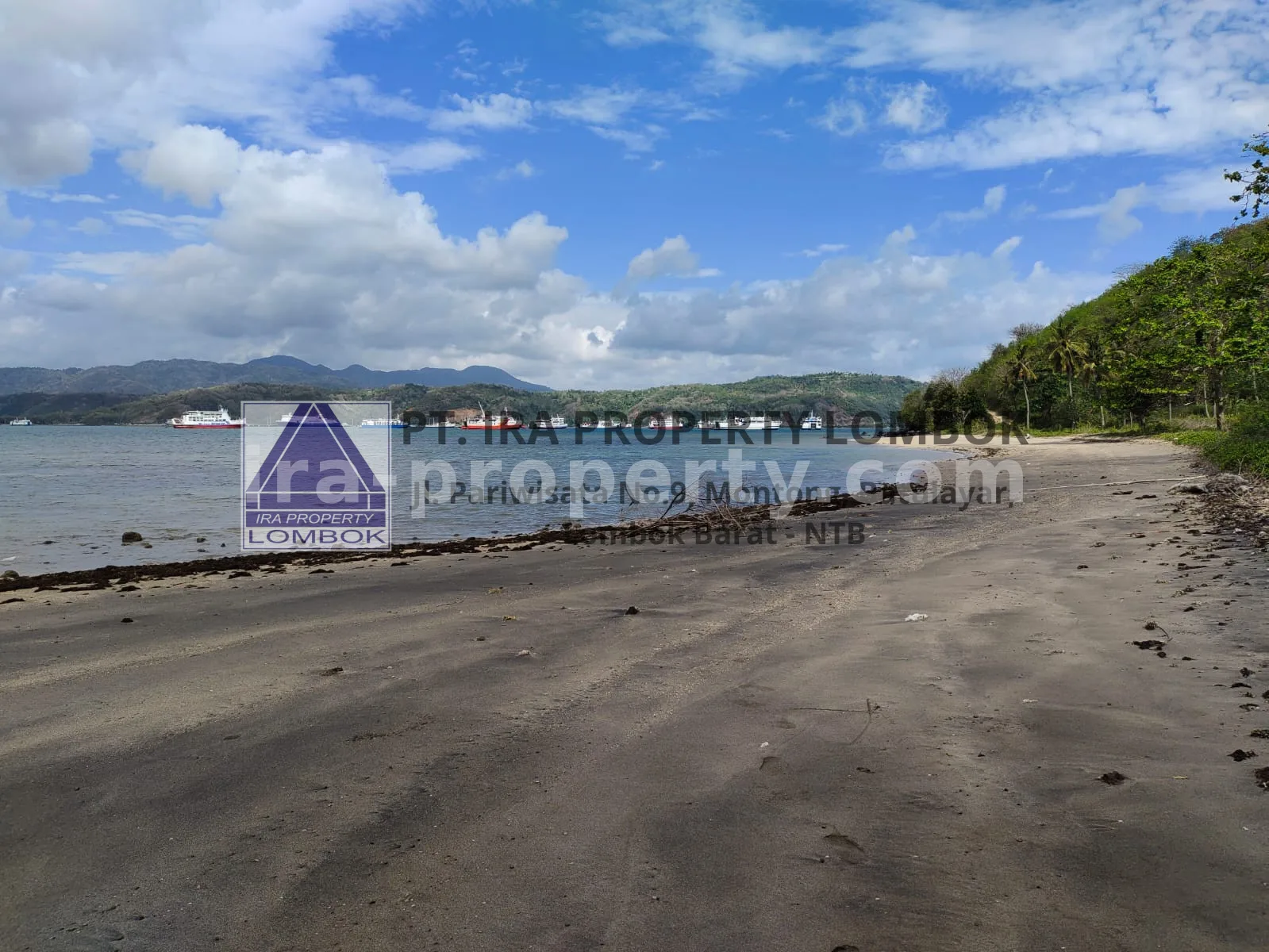 Tanah · Sekotong · foto 1 dari 6 Tanah Tepi Pantai Strategis di Sekotong, Lombok Barat - 180-2 - 1