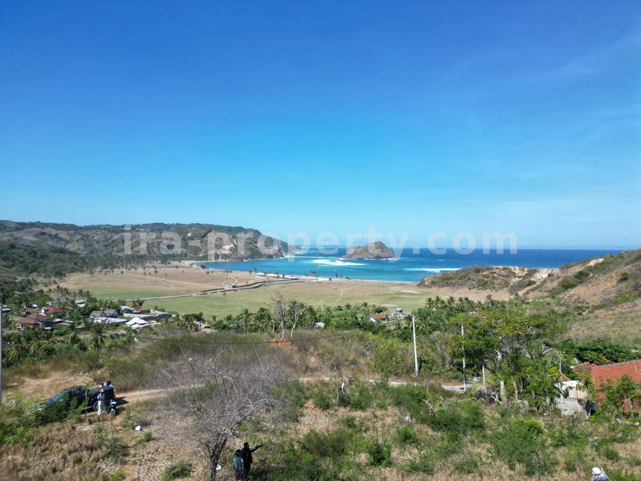 Tanah Pemandangan Laut di Areguling Dekat Kuta Mandalika - 453 - 8