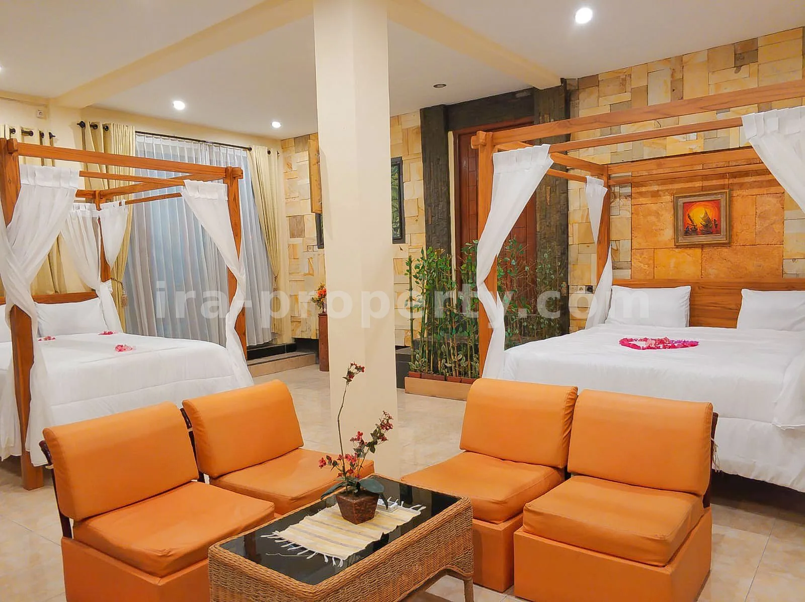 Villa dengan Pemandangan Laut dan Kota di Batulayar, Senggigi - 422 - 16
