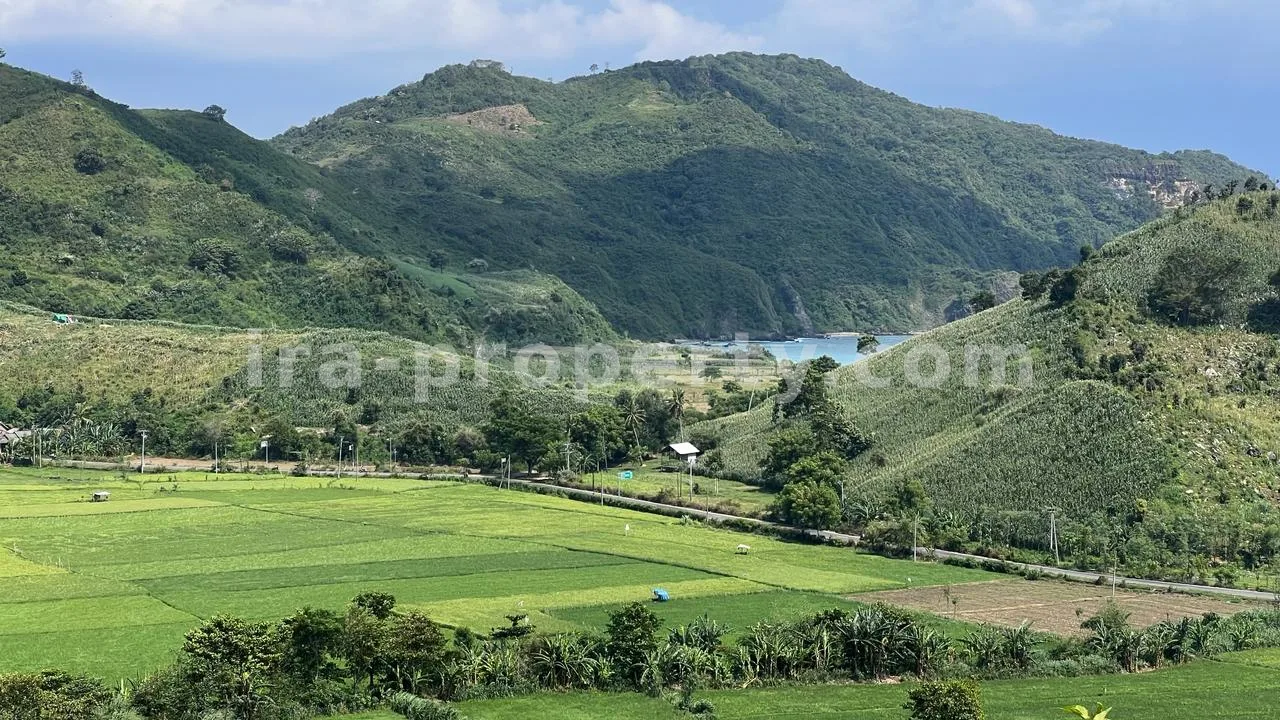 Tanah Pemandangan Laut di Mawun, Kuta Mandalika (73.6 are) - 429 - 6