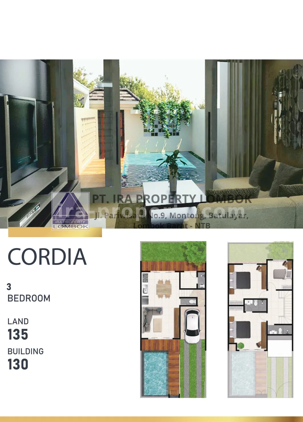 Rumah · Kota Mataram · foto 5 dari 10 Mutiara Boutique Residence – Hunian Tropis Modern di Mataram - 652 - 5