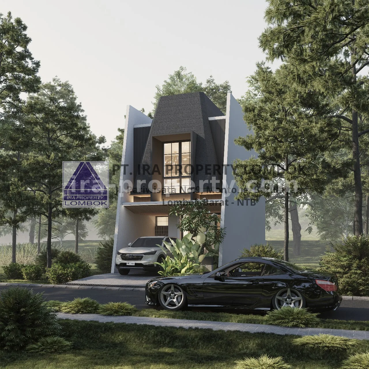 Villa & Hotel · Kota Mataram · foto 1 dari 4 Mutiara Riveira Villatel – Vila Tropis Kontemporer - 653 - 1