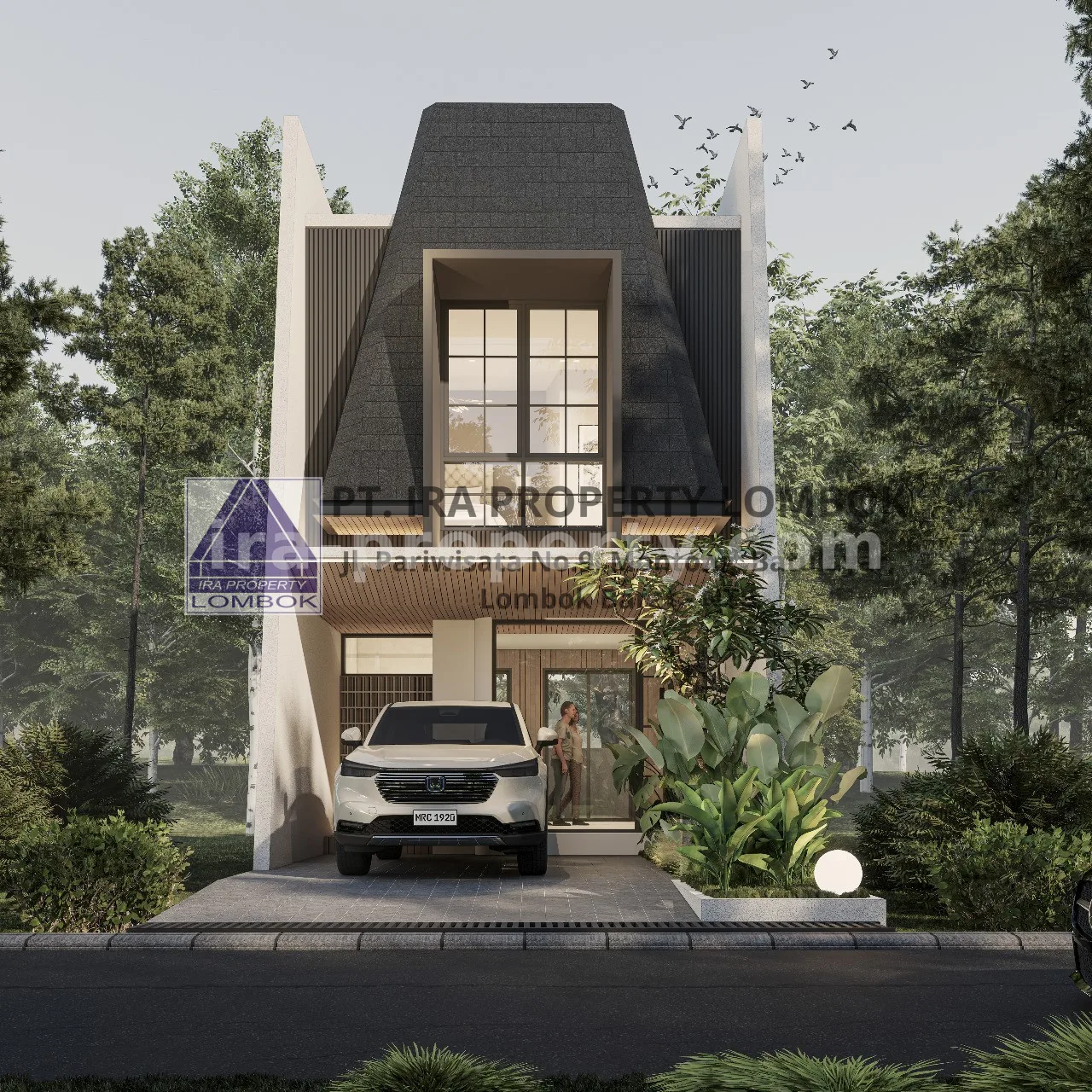 Villa & Hotel · Kota Mataram · foto 4 dari 4 Mutiara Riveira Villatel – Vila Tropis Kontemporer - 653 - 4