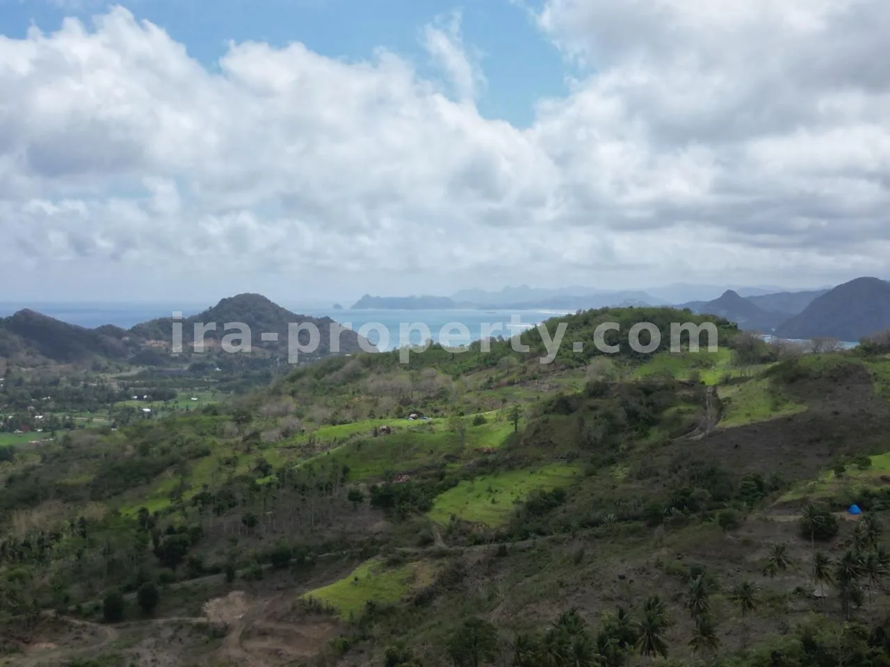 Tanah Pemandangan Laut Dijual di Selong Belanak dekat Kuta Mandalika - 516 - 7