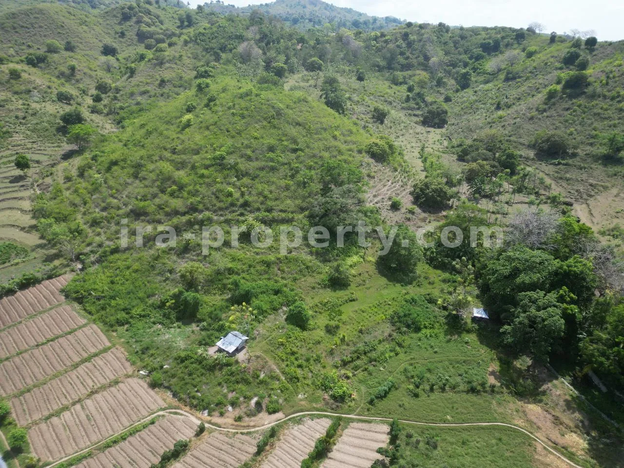 Tanah Perbukitan dengan Pemandangan Laut di Pengantap - 286 - 6