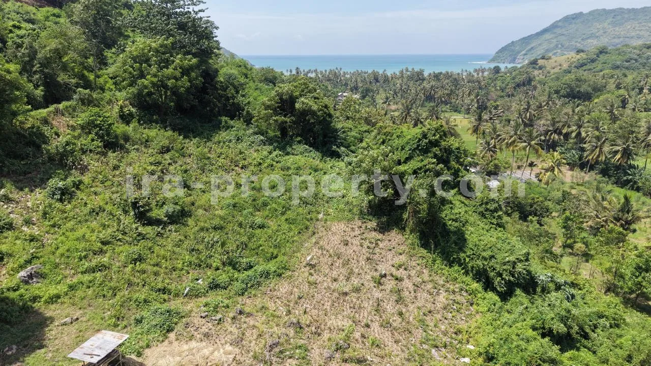 Land · Kuta Mandalika · photo 2 of 10 Hilltop Ocean View Land in Areguling – Near Kuta Mandalika - 548 - 2