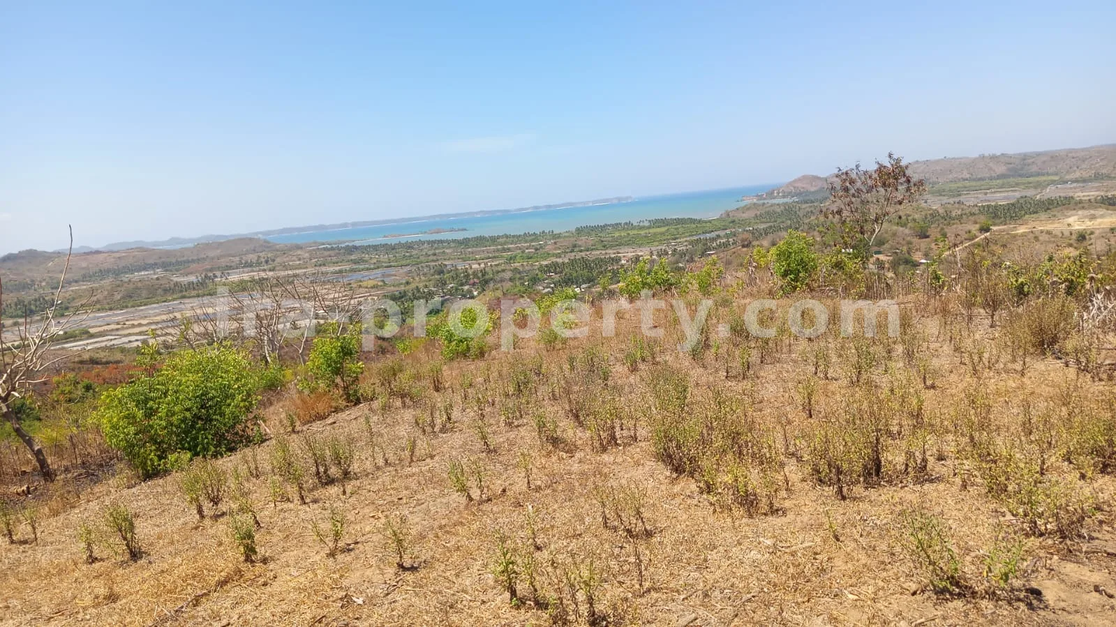 Tanah · Kuta Mandalika · foto 1 dari 5 Tanah Pemandangan Laut untuk Dijual di Awang, Lombok Tengah - 559 - 1